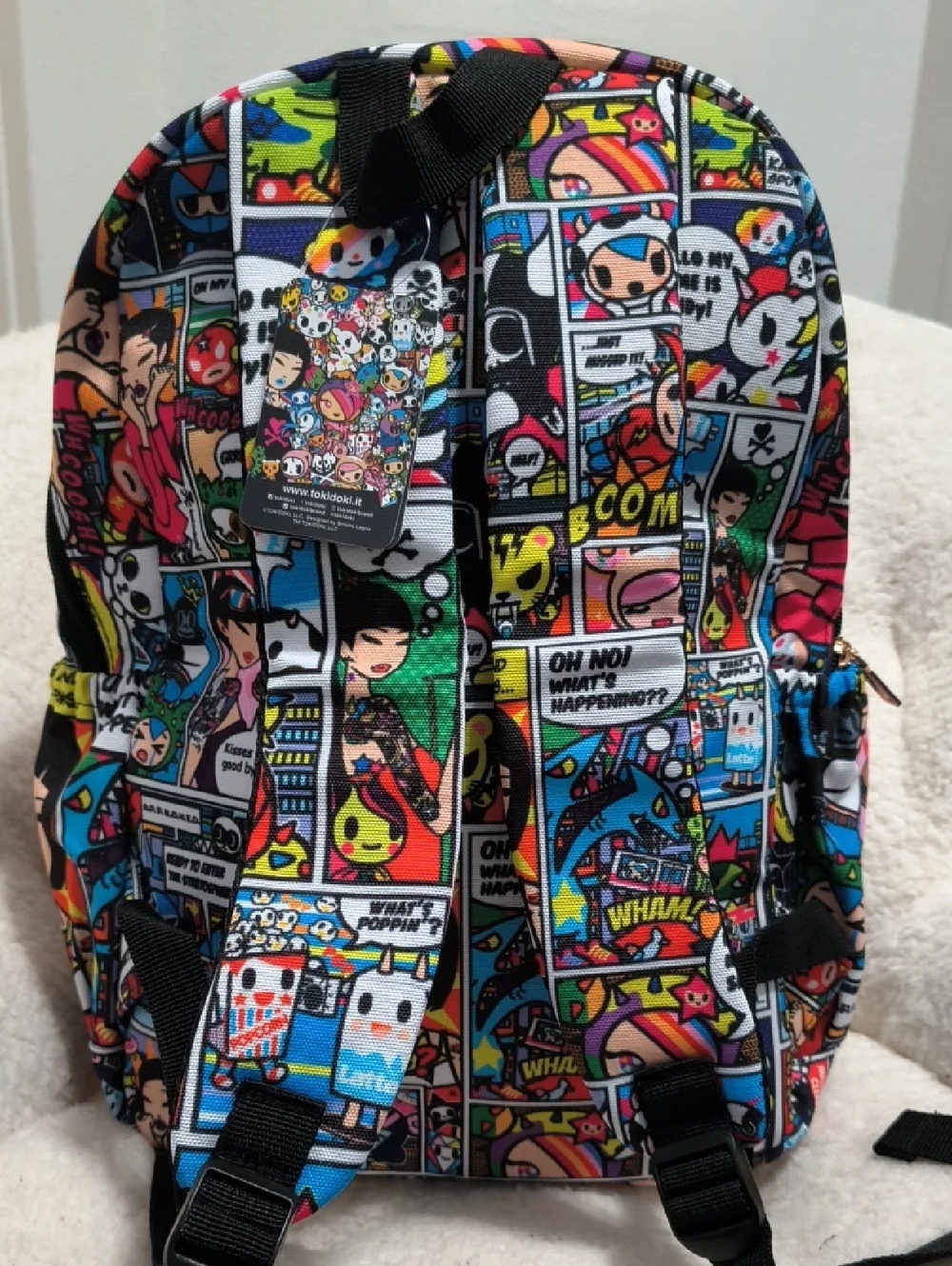TOKIDOKI ADIOS MultiColor Backpack - Picture 7 of 12
